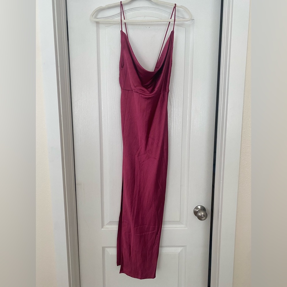 magenta princess polly dress